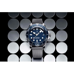 PAGANI - automatic stainless steel watch - mesh strap - waterproof - blueWatches