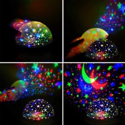 LED night lamp - starry sky projector - rotatable - 3WLights & lighting