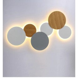 Modern Nordic style - LED light - round wall lampWall lights
