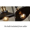 Retro iron wall lamp - adjustable lengthWall lights