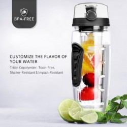 Water bottle / fruit infuser - BPA Free - 800ml / 1000mlWater bottles
