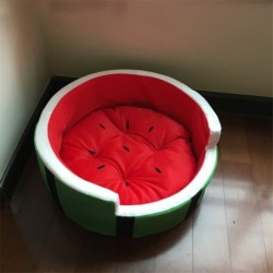 Soft dog / cat bed - watermelon shapedBeds & mats