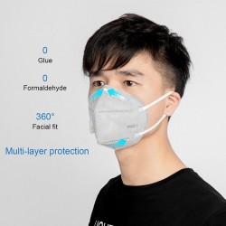 KN95 - PM2.5 - protective mouth / face mask - with air valve - antibacterial - anti coronavirusMouth masks