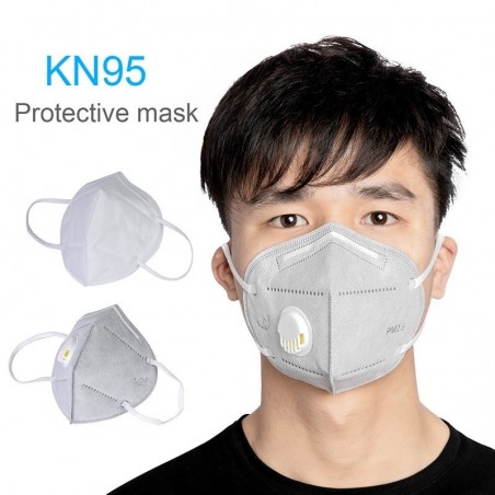 KN95 - PM2.5 - protective mouth / face mask - with air valve - antibacterial - anti coronavirusMouth masks