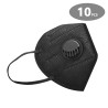KN95 - PM2.5 - protective mouth / face mask - with air valve - antibacterial - anti coronavirusMouth masks