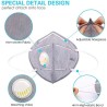 KN95 - PM2.5 - protective mouth / face mask - with air valve - antibacterial - anti coronavirusMouth masks