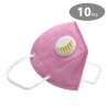 KN95 - PM2.5 - protective mouth / face mask - with air valve - antibacterial - anti coronavirusMouth masks
