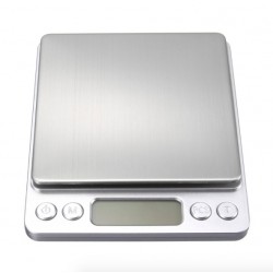 Precision kitchen weight scale - digital - stainless steel - 0.01g x 500gWeighing scales