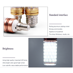 LED bulb - ampoule - E14 / E27 - 12W / 16WE27