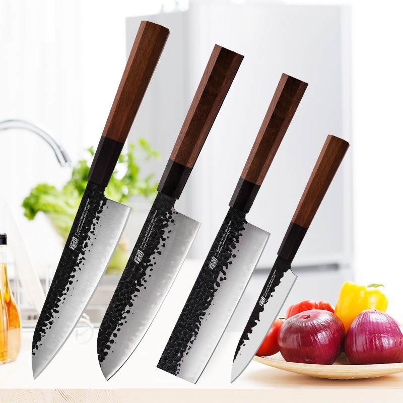FINDKING - professional kitchen knives - set 4 piecesSteel