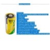 Original lithium battery - CR123A - 1600 mAh - 20 piecesBattery