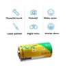 Original lithium battery - CR123A - 1600 mAh - 20 piecesBattery