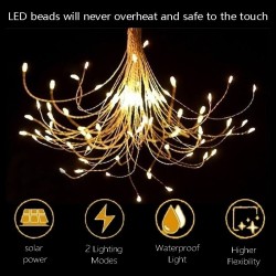 LED fireworks - solar garden lamp - waterproofSolar lighting