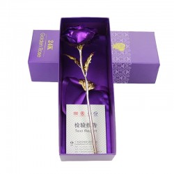 Infinity golden rose - with Love holder - boxValentine's day