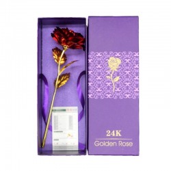 Infinity golden rose - with Love holder - boxValentine's day