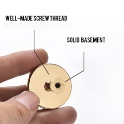 Round furniture handles - knobs - wall hooksFurniture