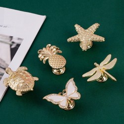 Golden furniture handles - knobs - plants / animals shapedFurniture