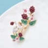 Picking fruits squirrel - broochBrooches