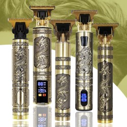 Electric hair trimmer - shaver - USB - Buddha / dragon designHair trimmers