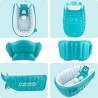 Inflatable baby bathtub - swimming pool - portable - foldable - non slip - cartoon bearSwimming
