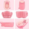 Inflatable baby bathtub - swimming pool - portable - foldable - non slip - cartoon bearSwimming