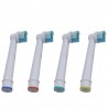 Replacement toothbrush head - for Oral B electric toothbrush - 4 piecesMouth