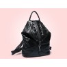 Leather backpack - with rivets - colorful rainbow colorsBackpacks