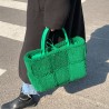 Trendy plush handbag - large capacityHandbags