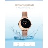 Elegant Quartz watch - stainless steel mesh strap - moon / starsWatches