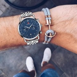 ANANKE - classic Quartz watch - waterproof - stainless steelWatches