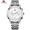 ANANKE - classic Quartz watch - waterproof - stainless steelWatches