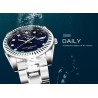 CHRONOS - stylish Quartz watch - with rhinestones - waterproof - stainless steelWatches