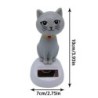 Dancing cat - solar powered toySolar