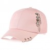 Baseball cap with metal rings - unisexHats & Caps