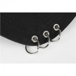 Baseball cap with metal rings - unisexHats & Caps