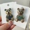 Crystal bear broochBrooches