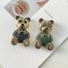 Crystal bear broochBrooches