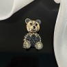 Crystal bear broochBrooches
