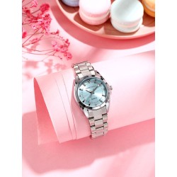 CHRONOS - luxury silver Quartz watch - stainless steelWatches