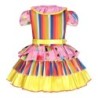Clown dress - costume - colorful stripes / polka dotsCostumes