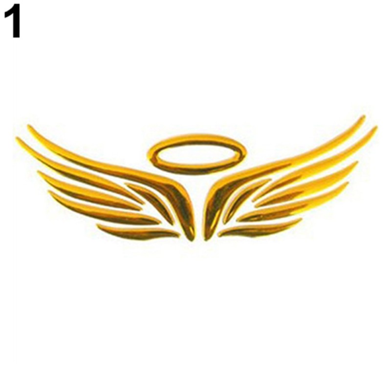 3D car sticker - angel wingsStickers
