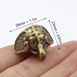 Decorative protection legs for furniture - antique elephant - vintage bronze - 8 piecesFurniture