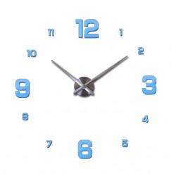 3D wall clock - acrylic DIY sticker - mirror effectWall stickers