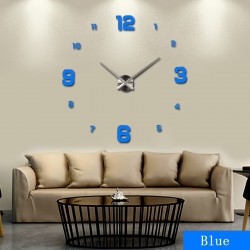 3D wall clock - acrylic DIY sticker - mirror effectWall stickers