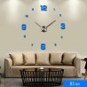 3D wall clock - acrylic DIY sticker - mirror effectWall stickers