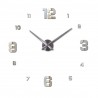 3D wall clock - acrylic DIY sticker - mirror effectWall stickers
