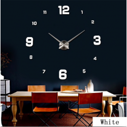 3D wall clock - acrylic DIY sticker - mirror effectWall stickers