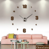 3D wall clock - acrylic DIY sticker - mirror effectWall stickers