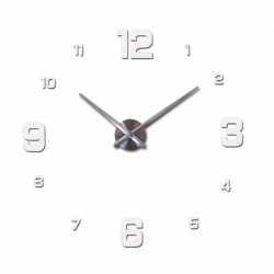 3D wall clock - acrylic DIY sticker - mirror effectWall stickers