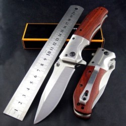 Folding pocket knife - steel blade - rosewood handleKnives & Multitools